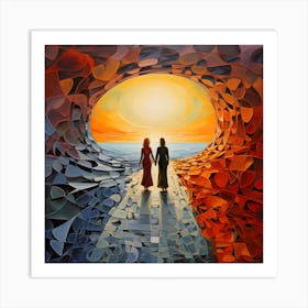 Lovers By Csaba Fikker 34 Art Print