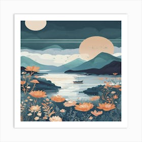 Scotland Landscape Art Print