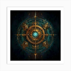 Celestial Mechanics: An Artistic Voyage Art Print