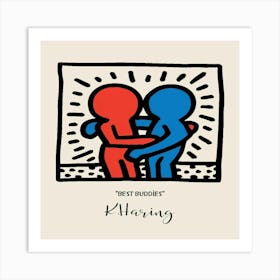 Best Buddies Klamaing Art Print