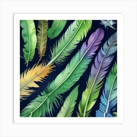 1000013755 Feathers Art Print