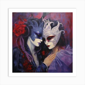 Carnival Of Venice Art Print