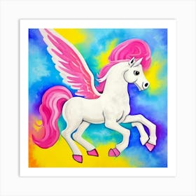 Pegasus Painting Art Print