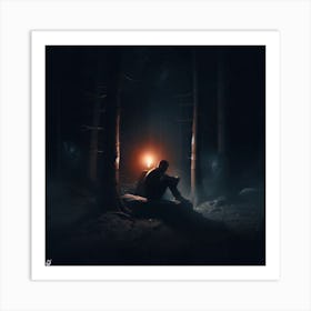 Dark Forest Art Print