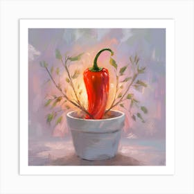 Chilli Pepper 1 Art Print