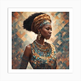 African Woman 1 Art Print