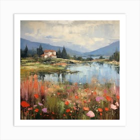 Dreamy Hills of Lombardy 1 Art Print