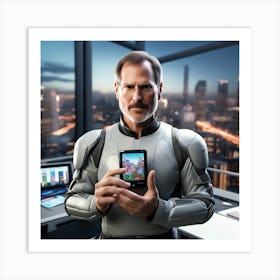 Steve Jobs 55 Art Print