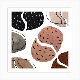 Acorns - 1x1 Art Print