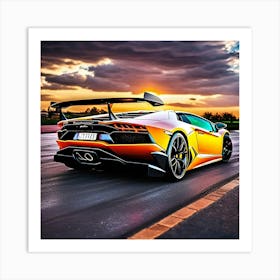 Lamborghini 14 Art Print