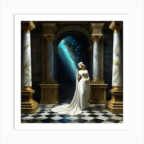 Aphrodite In The Palace Art Print