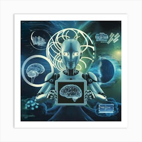 Neural Nexus R1 Art Print