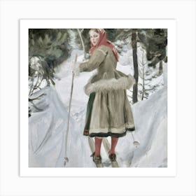 Vintage Christmas 23 2 Art Print