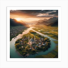 Mosque Art Print