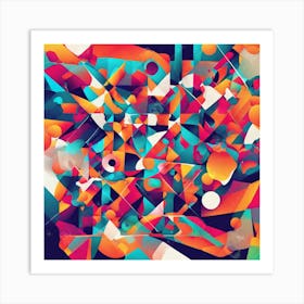 Abstract Abstract Painting 4 Art Print