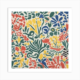 Matisse 'Flowers' Art Print