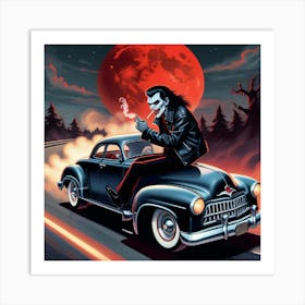 Devil'S Car Art Print