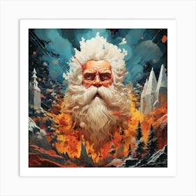 Santa Claus 5 Art Print