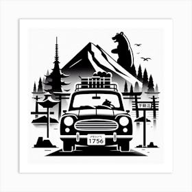 Shinkansen Art Print