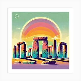 Stonehenge 2 Art Print