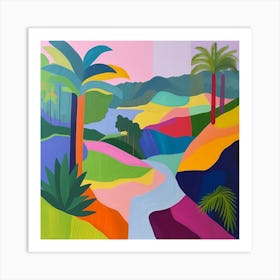 Abstract Travel Collection Fiji 1 Art Print