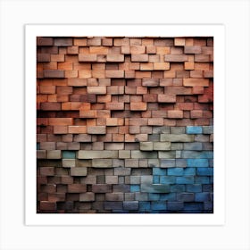 Wooden Wall 1 Art Print