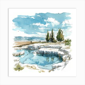 Taupo Art Print