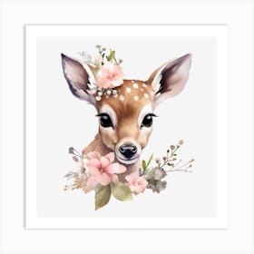 Cute Fawn 3 Art Print