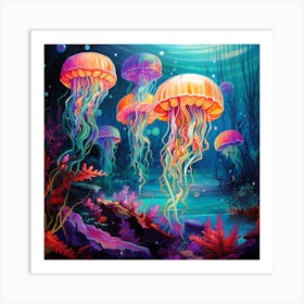 Jellyfish 23 Art Print