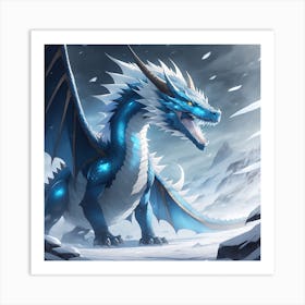 Frigid Majesty Art Print