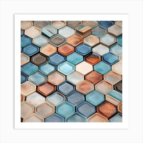 Mosaic Tile 3 Art Print