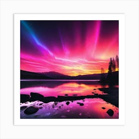 Aurora Borealis 150 Art Print