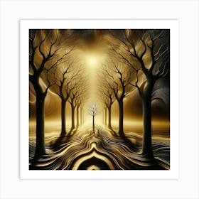 Forest Of Trees 8 Art Print