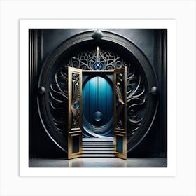 Door To The Hobbit House Art Print