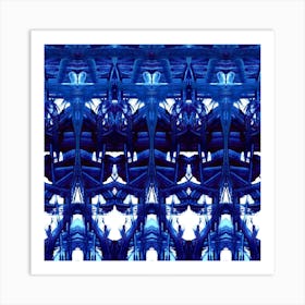 Abstract Blue Art Print