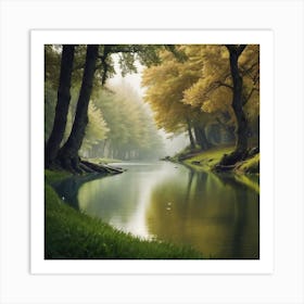 Peaceful Landscapes Photo (72) Art Print