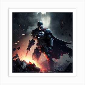 Batman Arkham Knight 2 Art Print