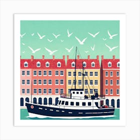 Swedish City 8 Art Print