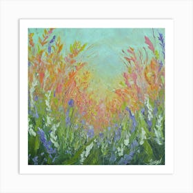 Field Of Wildflowers Art Print