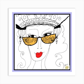 Queens In The Game Jessica Stockwell 9  by Jessica Stockwell Art Print