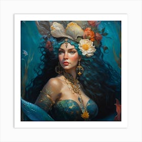 Mermaid 25 Art Print