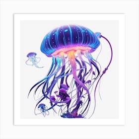 Jellyfish Art Print