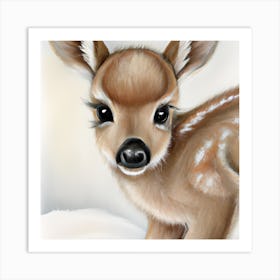 Beautiful Little Fawn Art Print