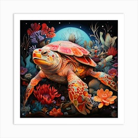 Sea Turtle 6 Art Print