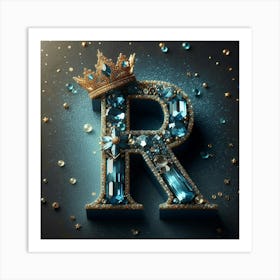 Letter R Art Print