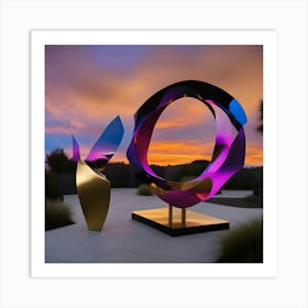 Sunset Sanctuary. Art Print