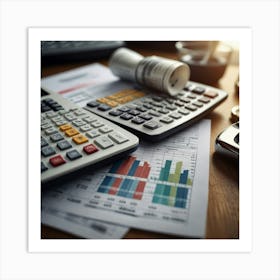 Unique Design Pictures Of Financial Accounting 3 Art Print