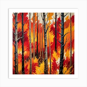 Fall Forest Art Print