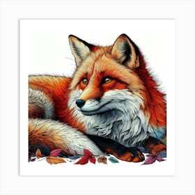 Red Fox 1 Art Print