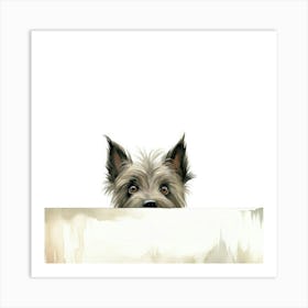 Skye Terrier Art Print